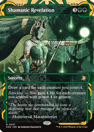 Shamanic Revelation (57) [Secrets of Strixhaven: Mystical Archive] foil - Deck Out Gaming