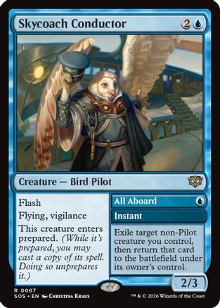 Skycoach Conductor (67) [Secrets of Strixhaven] - Deck Out Gaming
