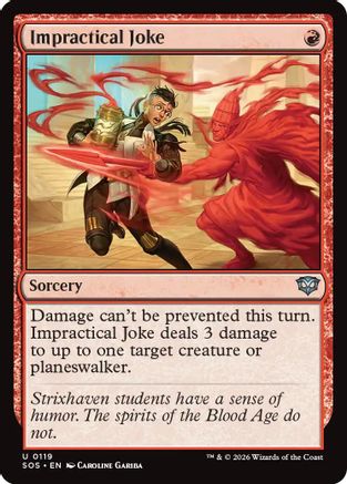 Impractical Joke (119) [Secrets of Strixhaven] - Deck Out Gaming