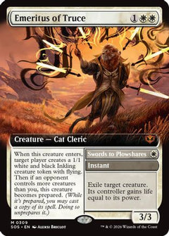 Emeritus of Truce (Extended Art) (309) [Secrets of Strixhaven] - Deck Out Gaming