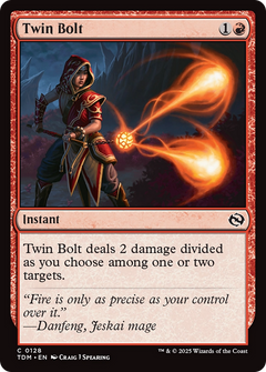 Twin Bolt (128) [Tarkir: Dragonstorm] - Deck Out Gaming