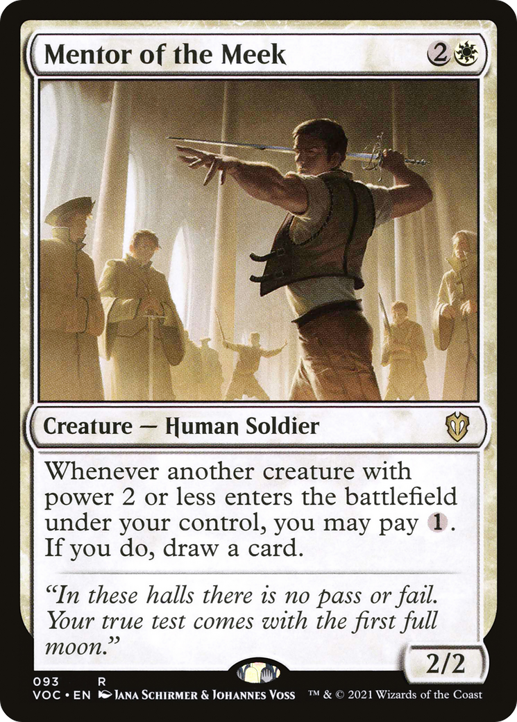 Mentor of the Meek (93) [Commander: Innistrad: Crimson Vow] - Deck Out Gaming