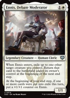 Ennis, Debate Moderator (14) [Secrets of Strixhaven] - Deck Out Gaming