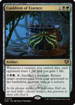 Cauldron of Essence (179) [Secrets of Strixhaven] foil - Deck Out Gaming