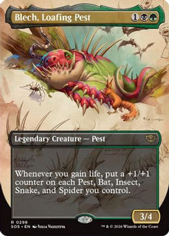 Blech, Loafing Pest (Borderless) (298) [Secrets of Strixhaven] - Deck Out Gaming