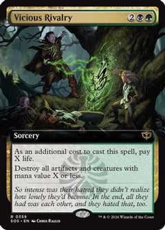 Vicious Rivalry (Extended Art) (359) [Secrets of Strixhaven] - Deck Out Gaming