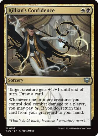Killian's Confidence (197) [Secrets of Strixhaven] foil - Deck Out Gaming