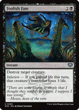 Foolish Fate (83) [Secrets of Strixhaven] foil - Deck Out Gaming