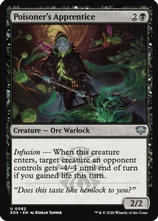 Poisoner's Apprentice (92) [Secrets of Strixhaven] - Deck Out Gaming