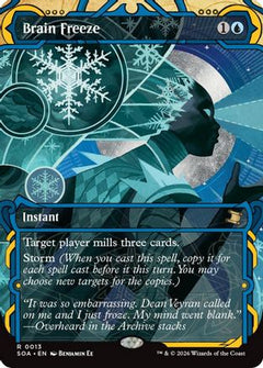 Brain Freeze (13) [Secrets of Strixhaven: Mystical Archive] foil - Deck Out Gaming