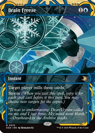 Brain Freeze (13) [Secrets of Strixhaven: Mystical Archive] - Deck Out Gaming