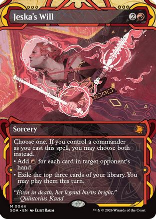 Jeska's Will (44) [Secrets of Strixhaven: Mystical Archive] foil - Deck Out Gaming