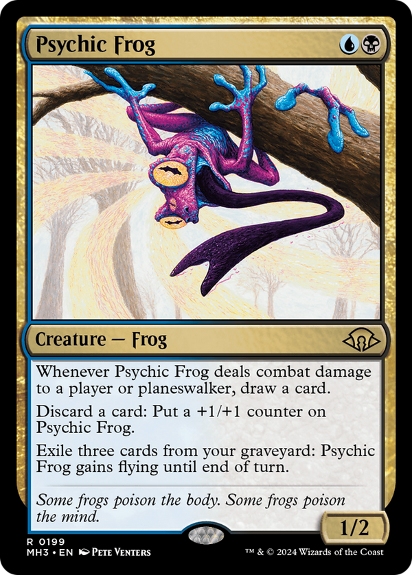 Psychic Frog (199) [Modern Horizons 3] - Deck Out Gaming