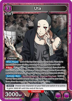 Uta (037) (UE18BT/TKG-1-037) [UE18BT: Tokyo Ghoul] Foil - Deck Out Gaming