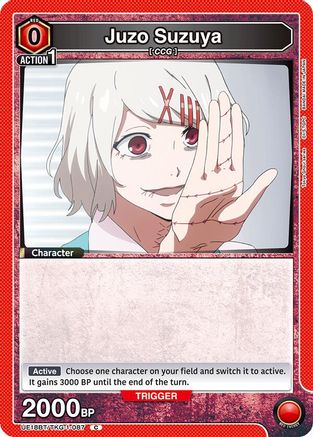 Juzo Suzuya (087) (UE18BT/TKG-1-087) [UE18BT: Tokyo Ghoul] - Deck Out Gaming