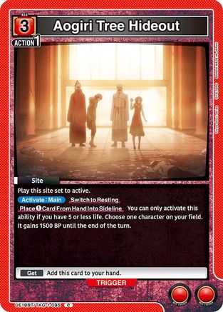 Aogiri Tree Hideout (UE18BT/TKG-1-095) [UE18BT: Tokyo Ghoul] - Deck Out Gaming
