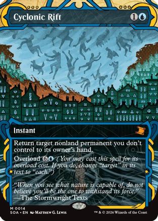 Cyclonic Rift (14) [Secrets of Strixhaven: Mystical Archive] - Deck Out Gaming