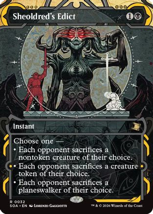 Sheoldred's Edict (32) [Secrets of Strixhaven: Mystical Archive] foil - Deck Out Gaming