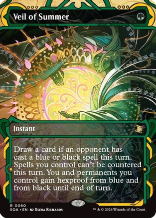 Veil of Summer (60) [Secrets of Strixhaven: Mystical Archive] - Deck Out Gaming