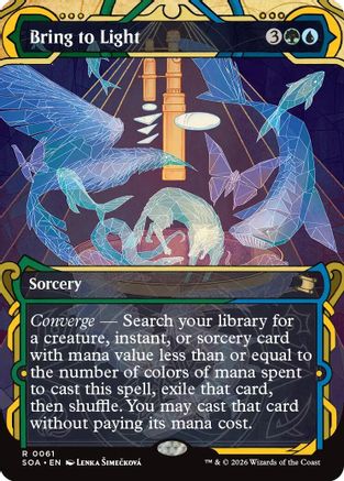 Bring to Light (61) [Secrets of Strixhaven: Mystical Archive] foil - Deck Out Gaming