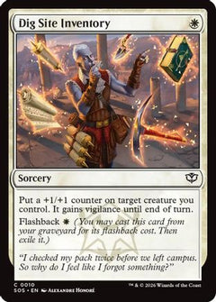 Dig Site Inventory (10) [Secrets of Strixhaven] foil - Deck Out Gaming