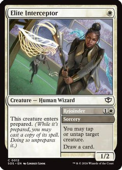 Elite Interceptor (12) [Secrets of Strixhaven] - Deck Out Gaming