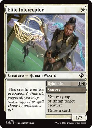 Elite Interceptor (12) [Secrets of Strixhaven] - Deck Out Gaming