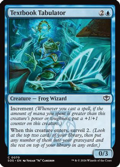Textbook Tabulator (70) [Secrets of Strixhaven] foil - Deck Out Gaming