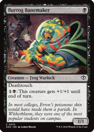 Burrog Banemaker (75) [Secrets of Strixhaven] - Deck Out Gaming