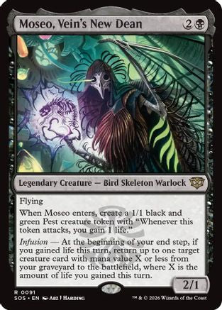 Moseo, Vein's New Dean (91) [Secrets of Strixhaven] - Deck Out Gaming