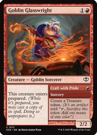 Goblin Glasswright (117) [Secrets of Strixhaven] foil - Deck Out Gaming