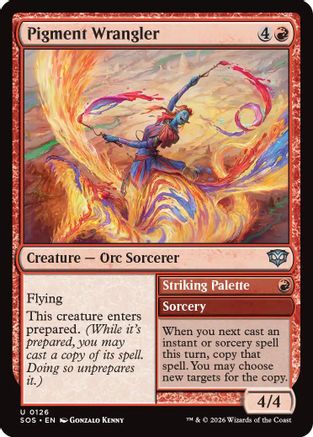 Pigment Wrangler (126) [Secrets of Strixhaven] - Deck Out Gaming