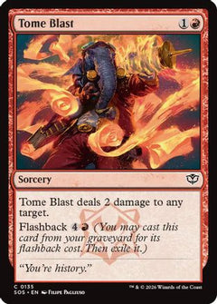 Tome Blast (135) [Secrets of Strixhaven] foil - Deck Out Gaming