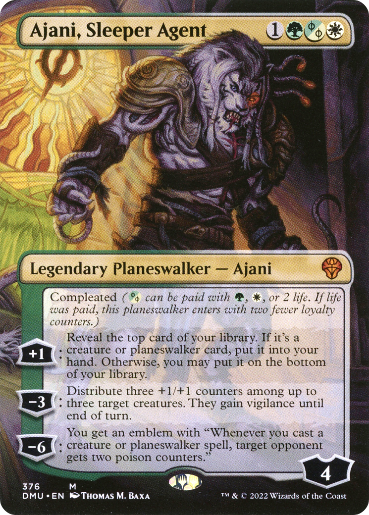 Ajani, Sleeper Agent (376) (376) [Dominaria United] foil - Deck Out Gaming