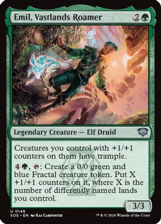 Emil, Vastlands Roamer (146) [Secrets of Strixhaven] - Deck Out Gaming