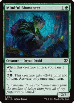 Mindful Biomancer (154) [Secrets of Strixhaven] foil - Deck Out Gaming