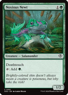 Noxious Newt (155) [Secrets of Strixhaven] - Deck Out Gaming