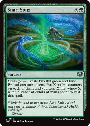 Snarl Song (161) [Secrets of Strixhaven] foil - Deck Out Gaming