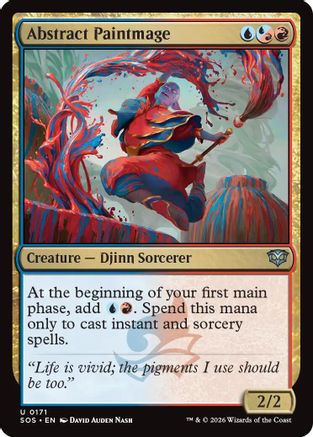Abstract Paintmage (171) [Secrets of Strixhaven] - Deck Out Gaming