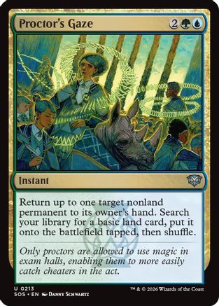 Proctor's Gaze (213) [Secrets of Strixhaven] - Deck Out Gaming