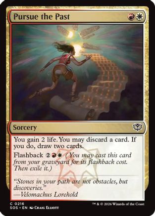 Pursue the Past (216) [Secrets of Strixhaven] - Deck Out Gaming