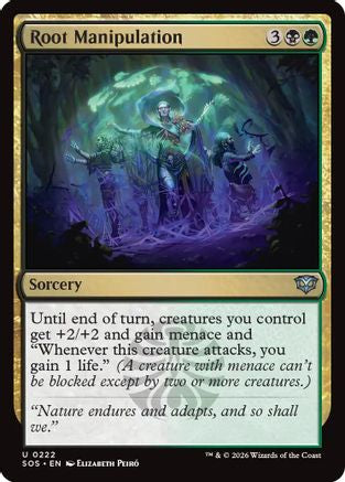 Root Manipulation (222) [Secrets of Strixhaven] foil - Deck Out Gaming