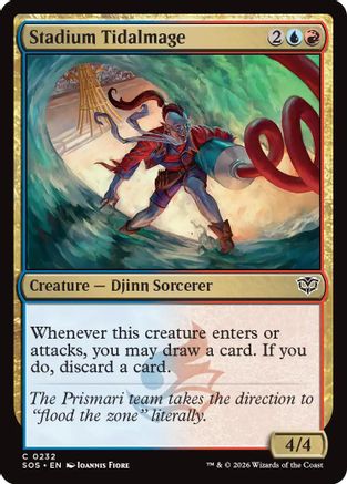 Stadium Tidalmage (232) [Secrets of Strixhaven] foil - Deck Out Gaming