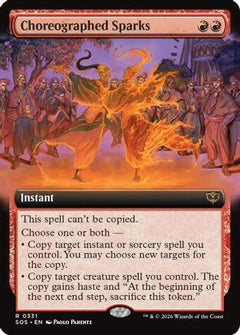 Choreographed Sparks (Extended Art) (331) [Secrets of Strixhaven] foil - Deck Out Gaming
