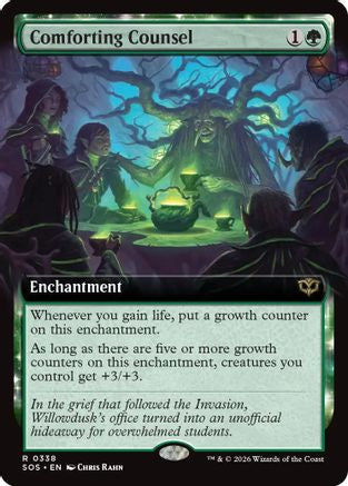 Comforting Counsel (Extended Art) (338) [Secrets of Strixhaven] - Deck Out Gaming
