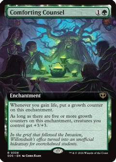 Comforting Counsel (Extended Art) (338) [Secrets of Strixhaven] - Deck Out Gaming