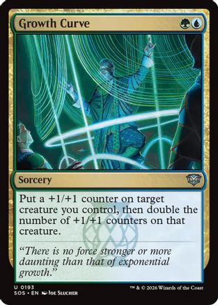 Growth Curve (193) [Secrets of Strixhaven] foil - Deck Out Gaming
