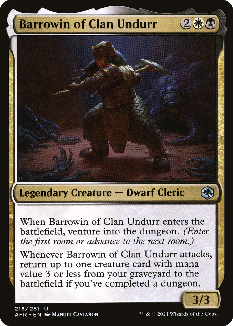 Barrowin of Clan Undurr (218) [Adventures in the Forgotten Realms] - Deck Out Gaming