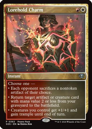 Lorehold Charm (363) [Promo Pack: Secrets of Strixhaven] foil - Deck Out Gaming