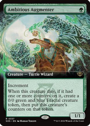 Ambitious Augmenter (Extended Art) (337) [Secrets of Strixhaven] foil - Deck Out Gaming